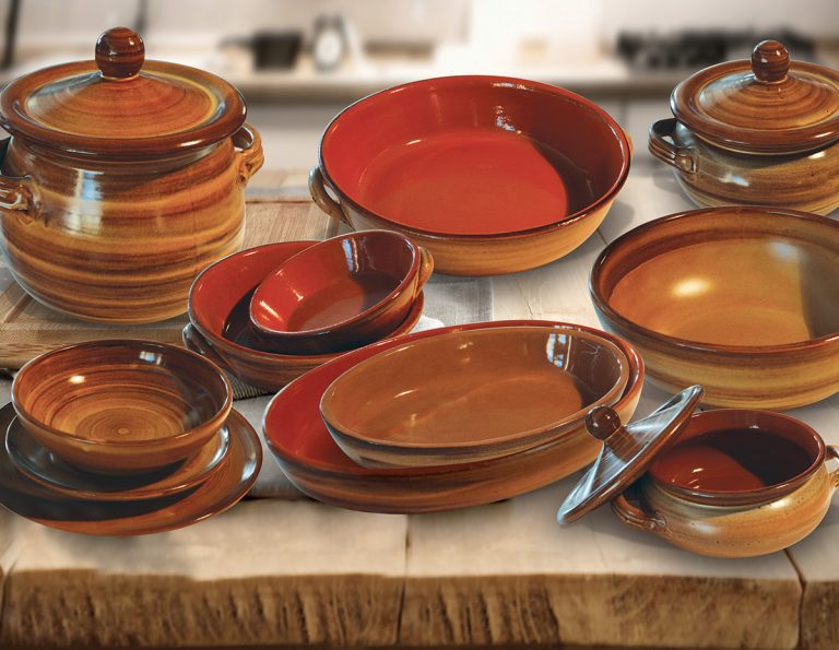 Clay bowl with lid Dinnerware Kitchenware,Glazed,with Lid,Dinner set,Terracotta,